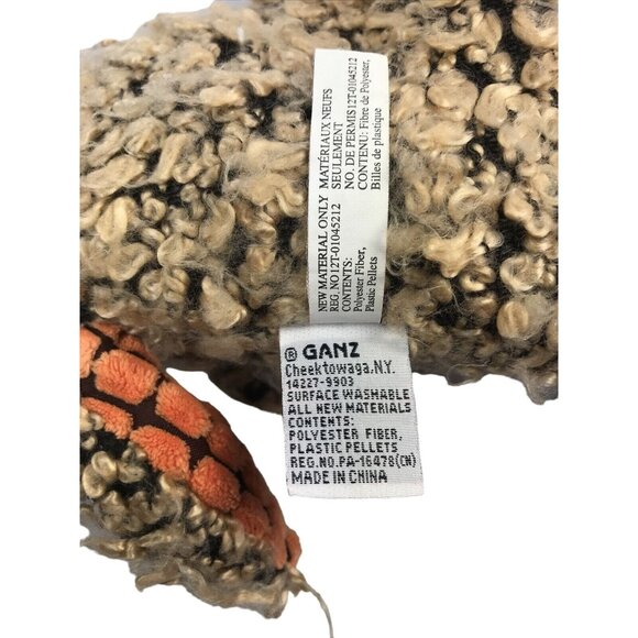 Ganz WOOLY Bear Brown And Orange Plush Stuffed Animal Toy Collection Style 86662 - Picture 6 of 12